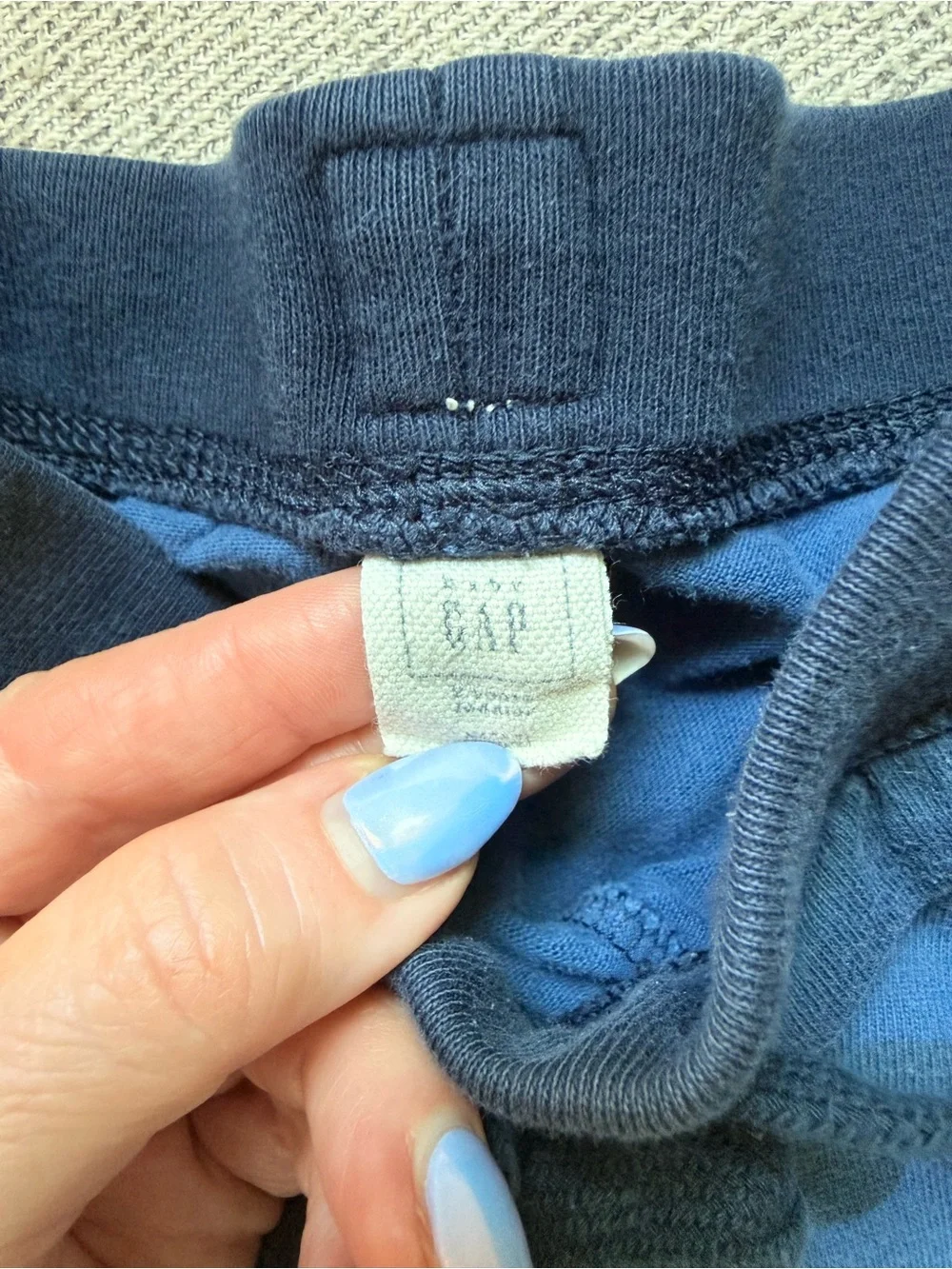 GAP baby joggers gently